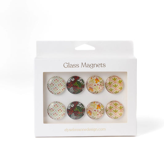 Glass Magnets - Floral