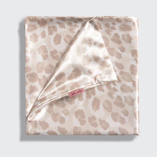 King Satin Pillowcase - Leopard