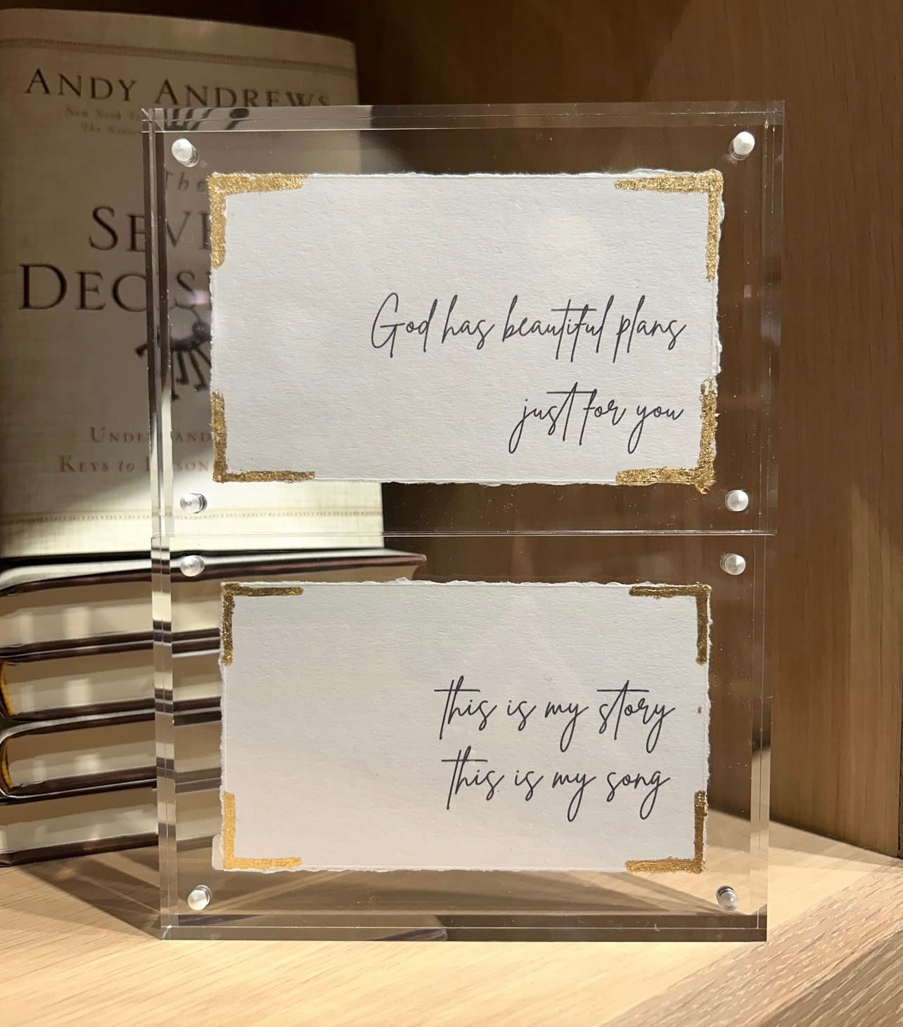 This is my story - Acrylic Frame