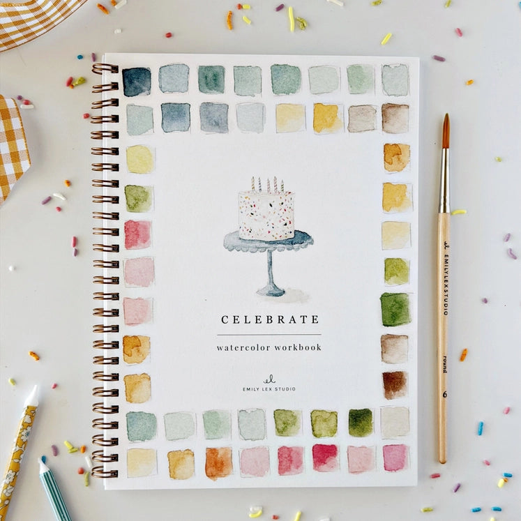 Celebrate Watercolor Book