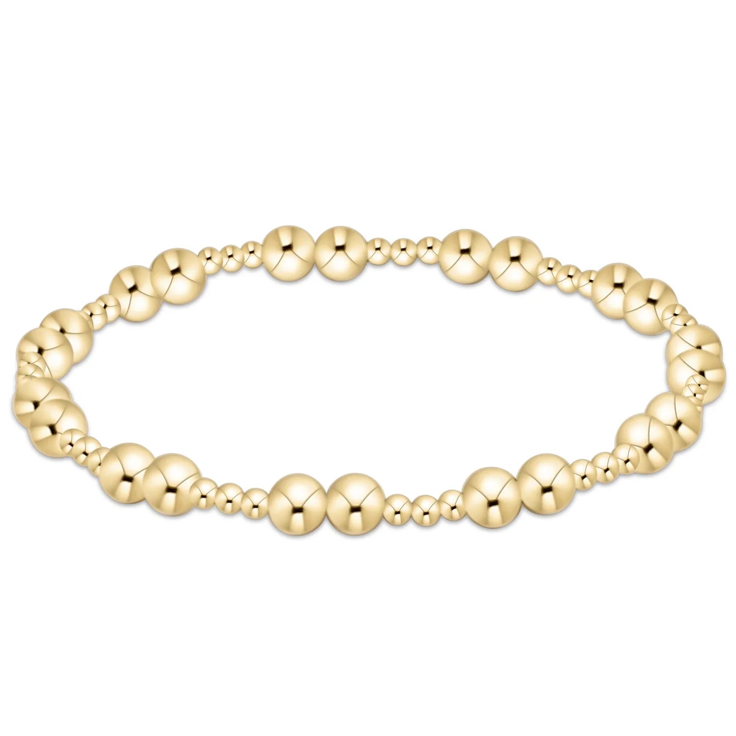 Gold Together Bead Bracelet