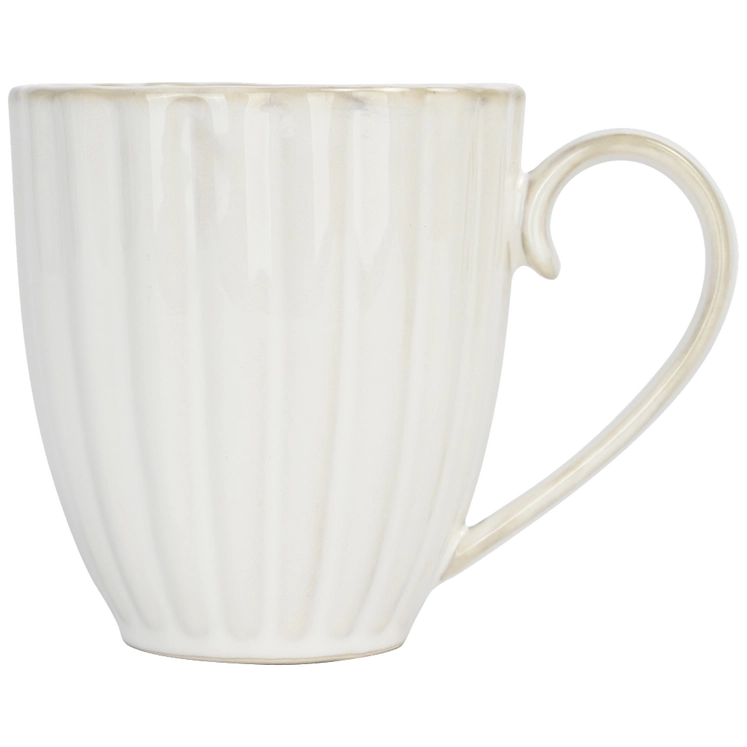 Scalloped Figural Coffee Mug