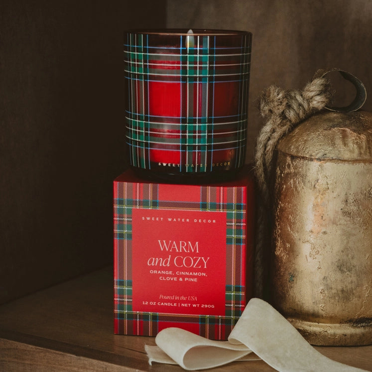 Warm and Cozy Boxed Candles