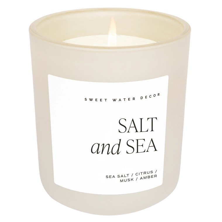 Salt and Sea Soy Candle