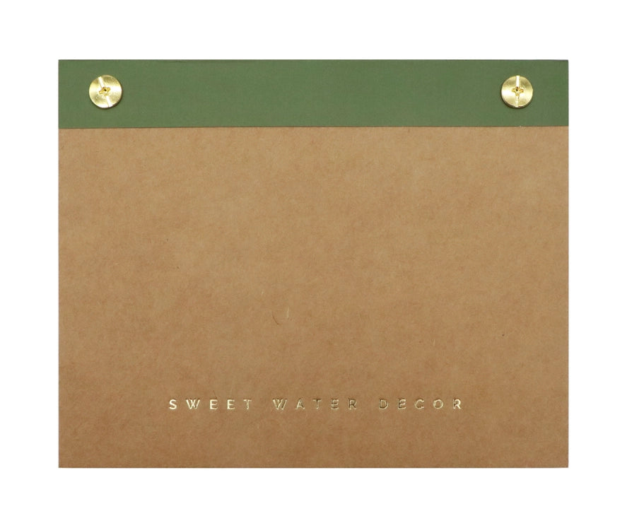 Green Rivet Basic Notepad