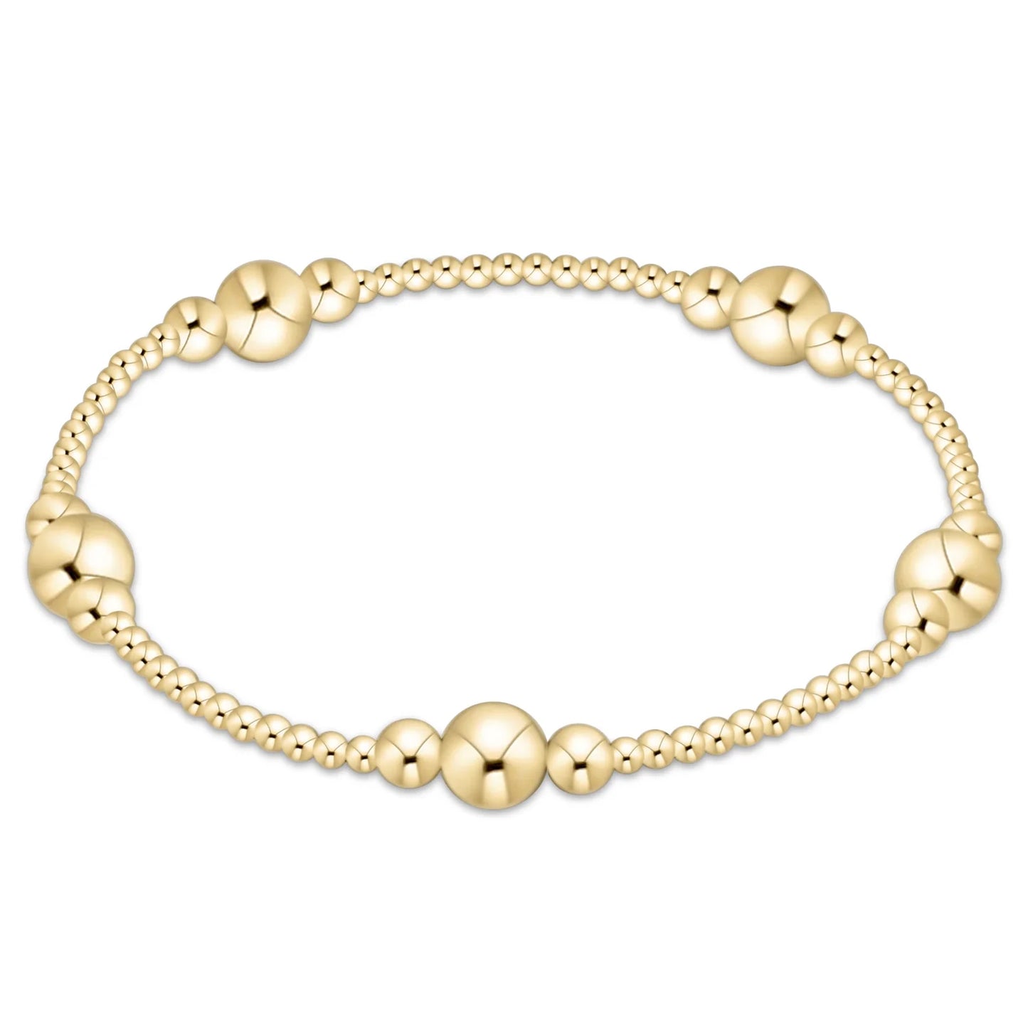 Gold Purpose Bead Bracelet