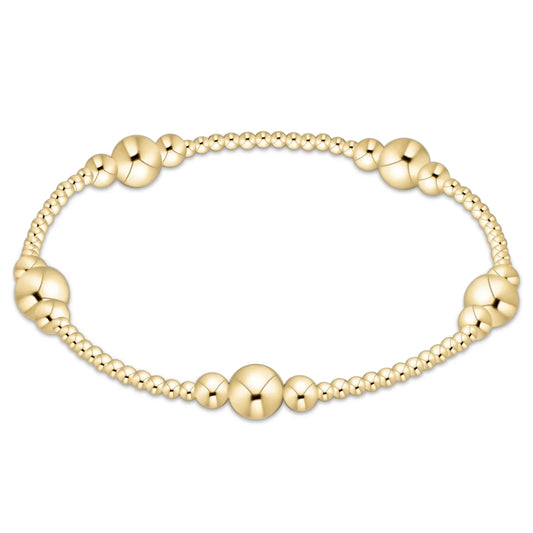 Gold Purpose Bead Bracelet