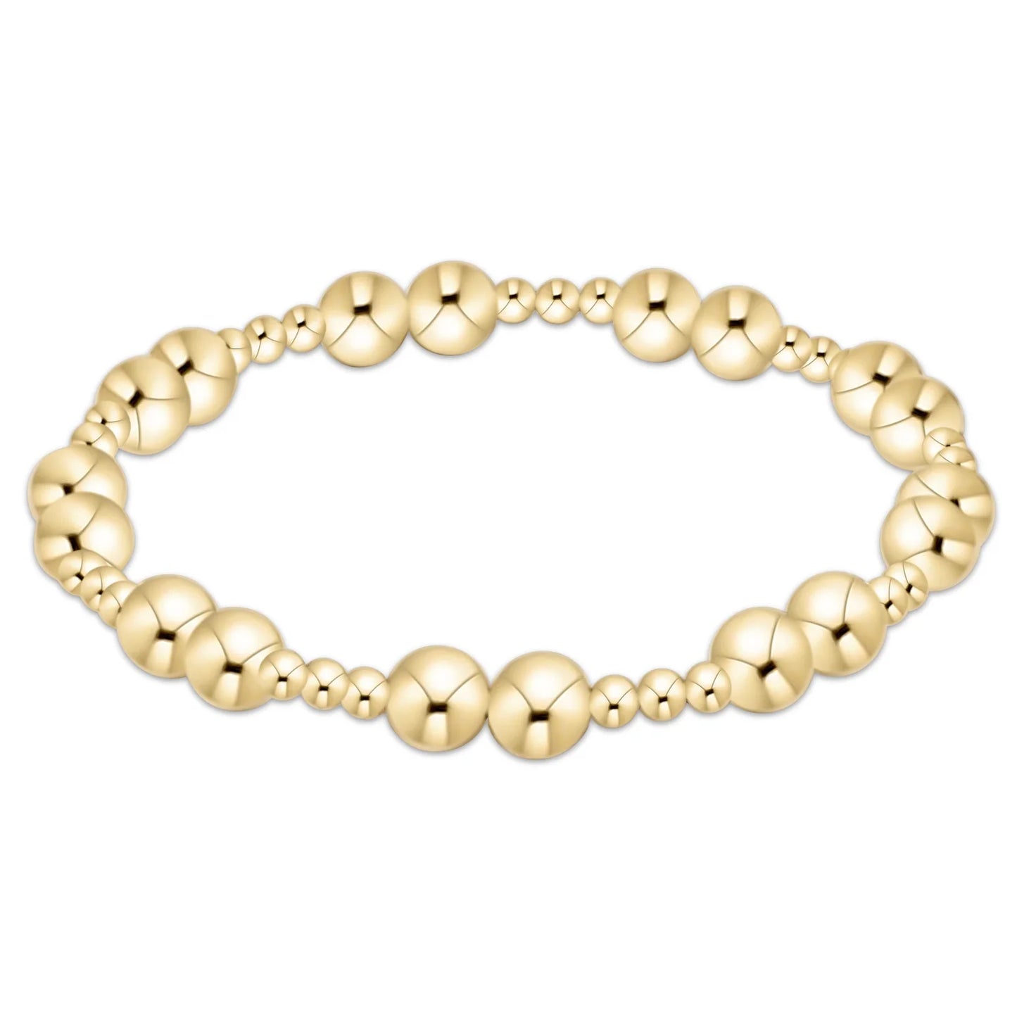 Gold Together Bead Bracelet