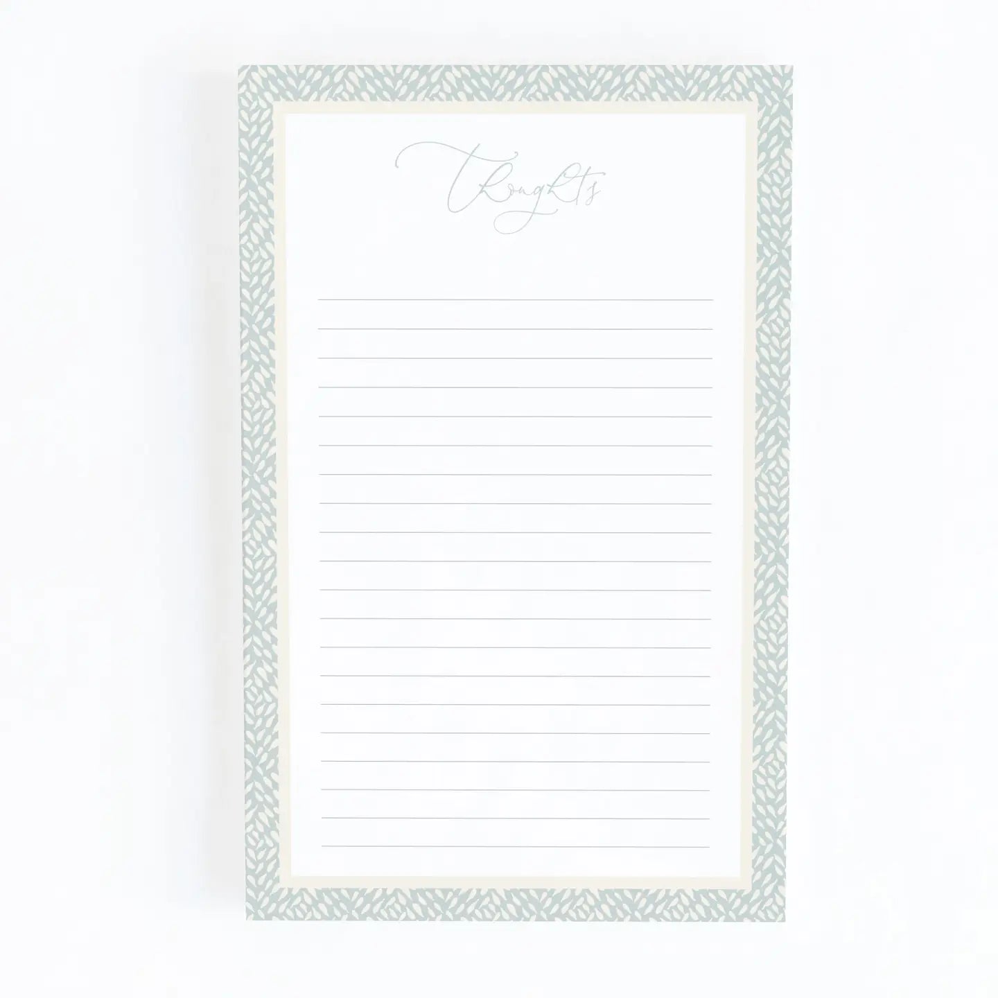 Diamond Thoughts Lined Notepad