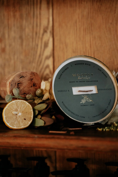 Neroli & Cedarwood Soy Candle