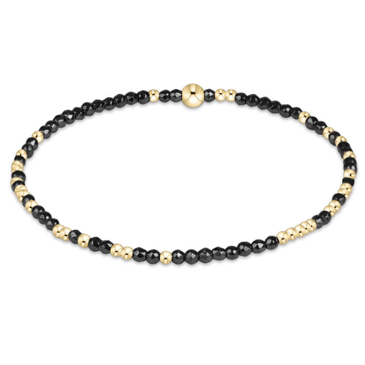 Hope Unwritten Faceted Hematite Bracelet