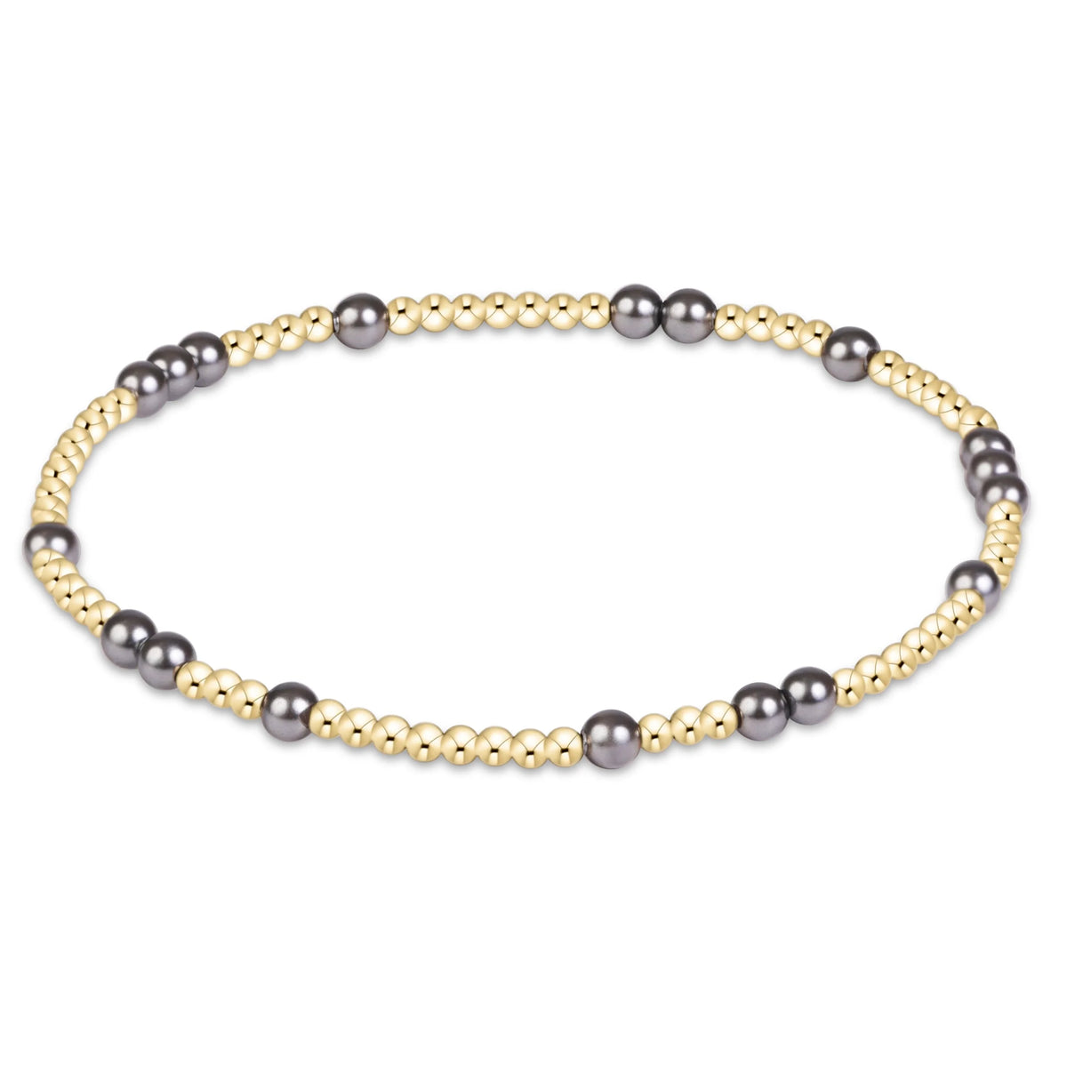 Hope Unwritten Pearl Dark Grey Bracelet