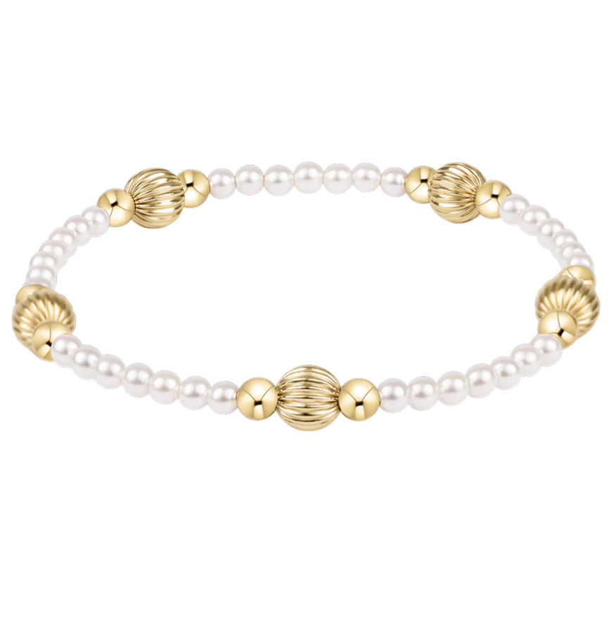 Purpose Dignity 6mm Pearl Bead Bracelet
