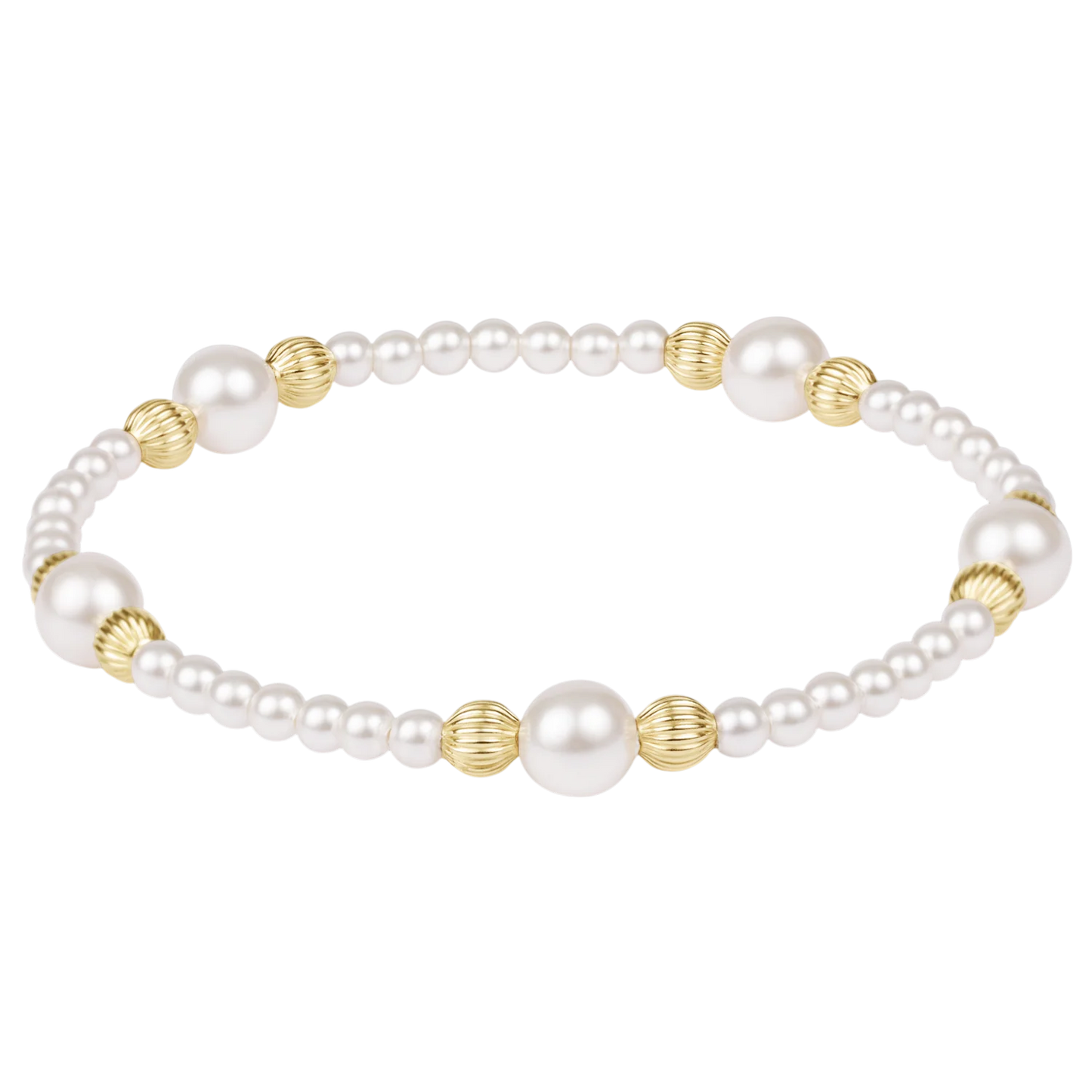 Purpose Pearl 6mm Dignity Pearl Bead Bracelet