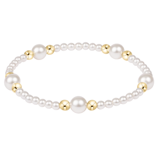 Purpose Pearl 6mm Bead Bracelet