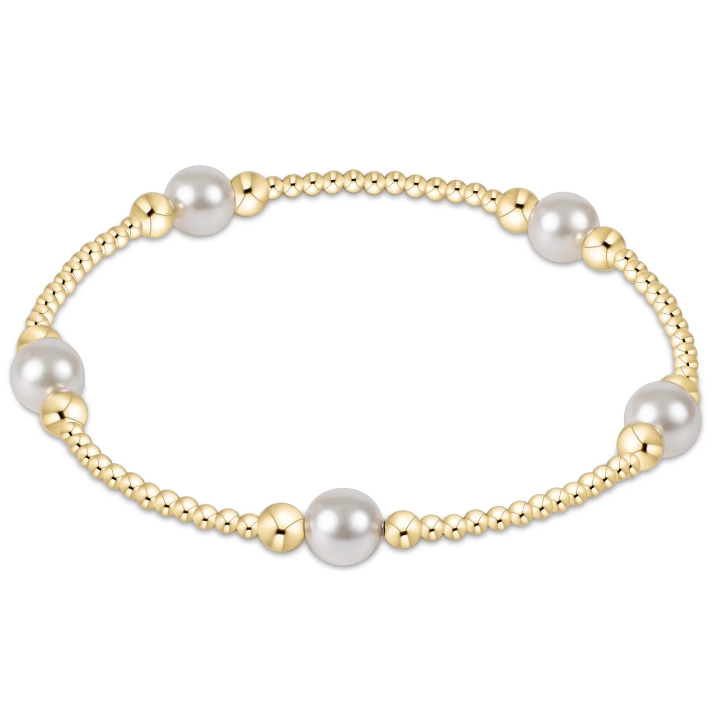 Purpose Pearl Bead Bracelet