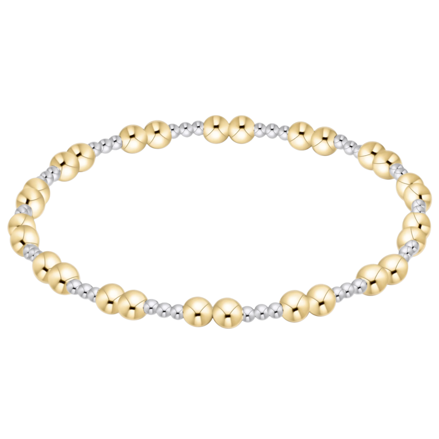 Together Bead Bracelet - Mixed Metal