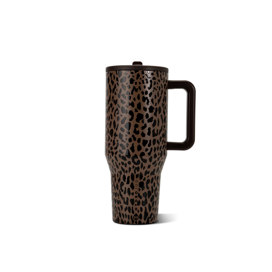 Traveler 32oz - Brown Leopard