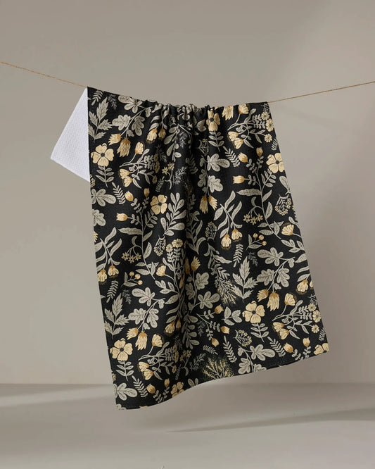 Woodland Wildflowers Tea Towel