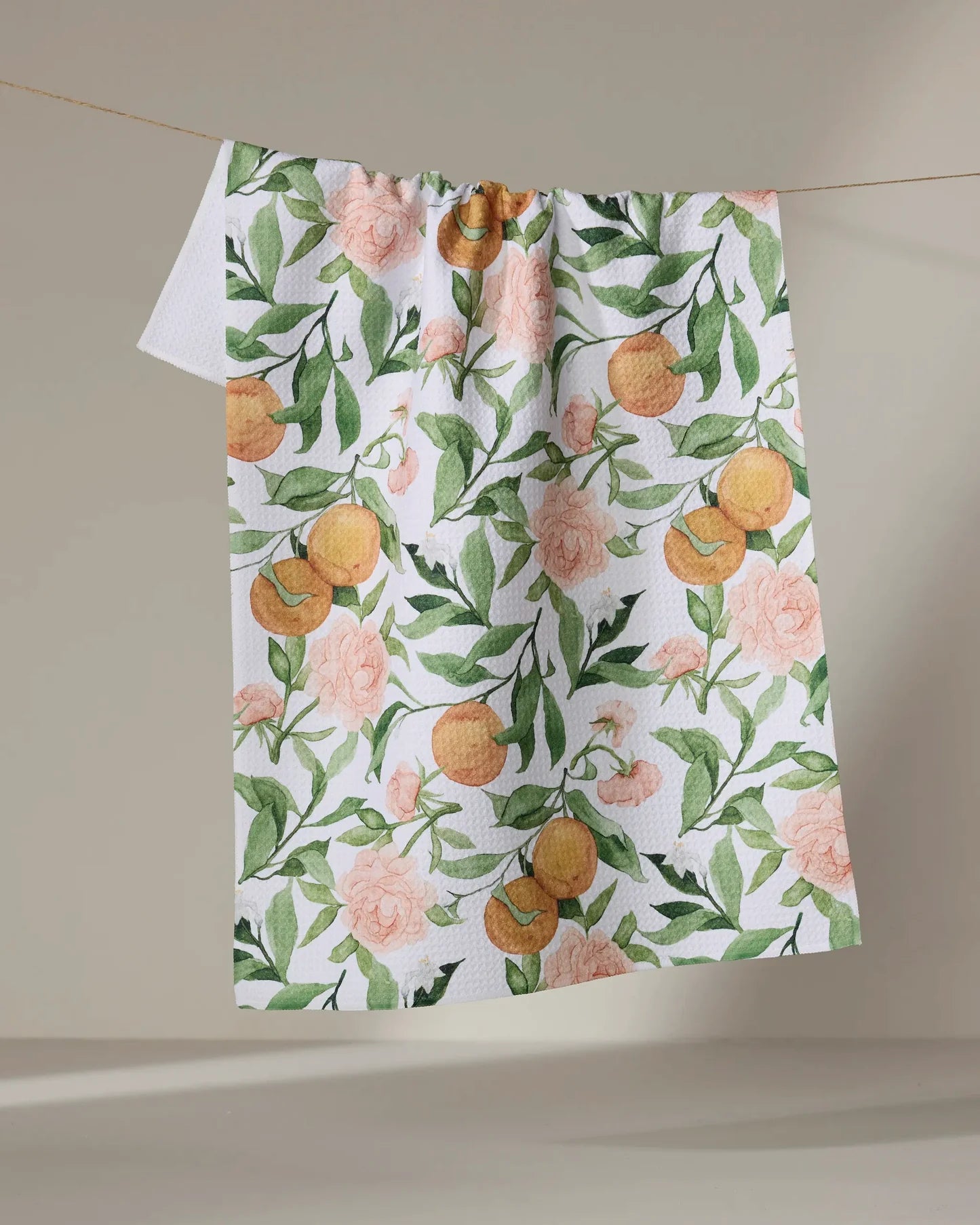 A Peony for your thoughts Tea Towel