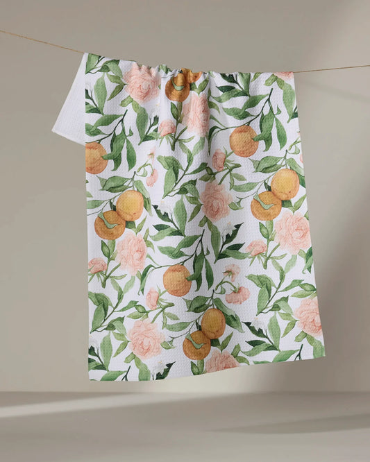 A Peony for your thoughts Tea Towel