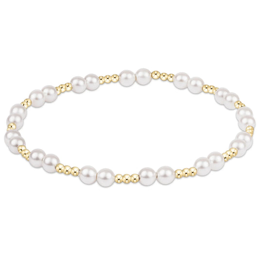 Together Pearl 4mm Bracelet - Extends