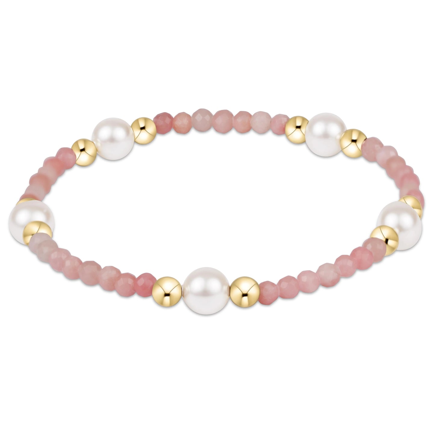 Purpose Pearl Gem Bead Bracelet