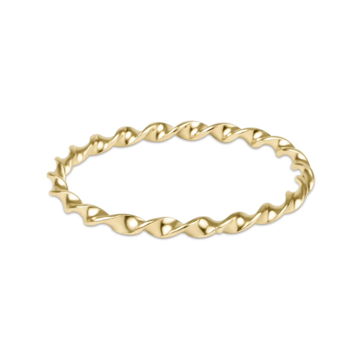 Classic Twisted Thin Band Ring