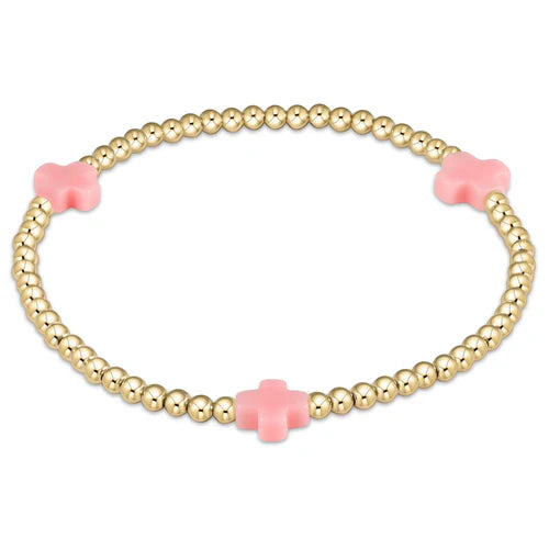 Signature Cross Bead Bracelet - Egirl