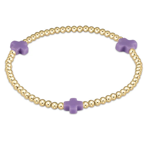 Signature Cross Bead Bracelet - Egirl