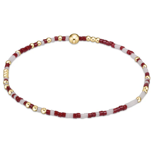 Hope Unwritten Bracelet - Wine/White