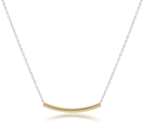 16" Mixed Metal Necklace - Bliss Bar