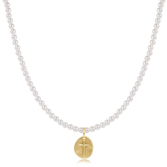 Pearl Inspire Charm Choker