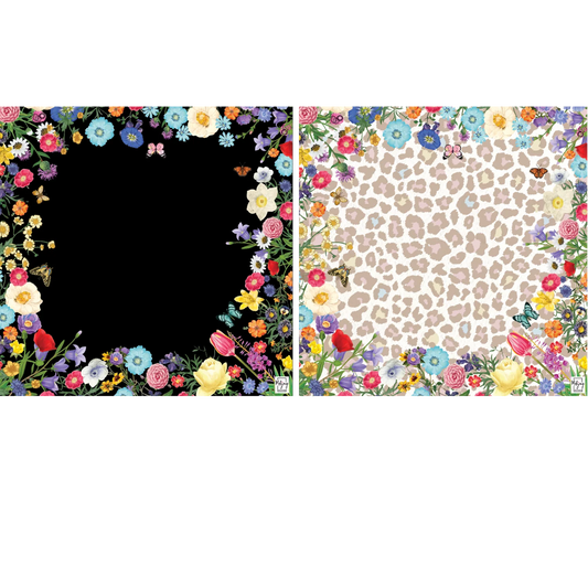 Double - Sided Mat | Double the Fun/Floral Mat