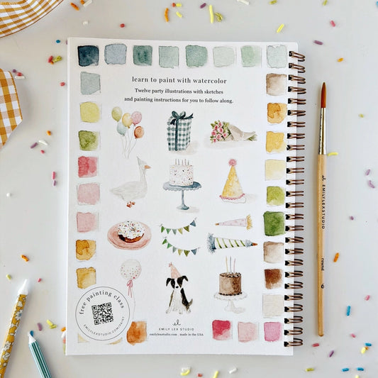 Celebrate Watercolor Book