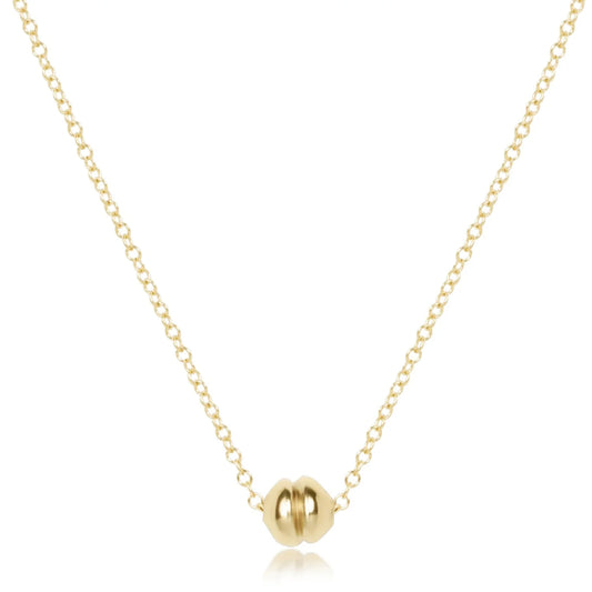 16" Admire Small Gold Necklace
