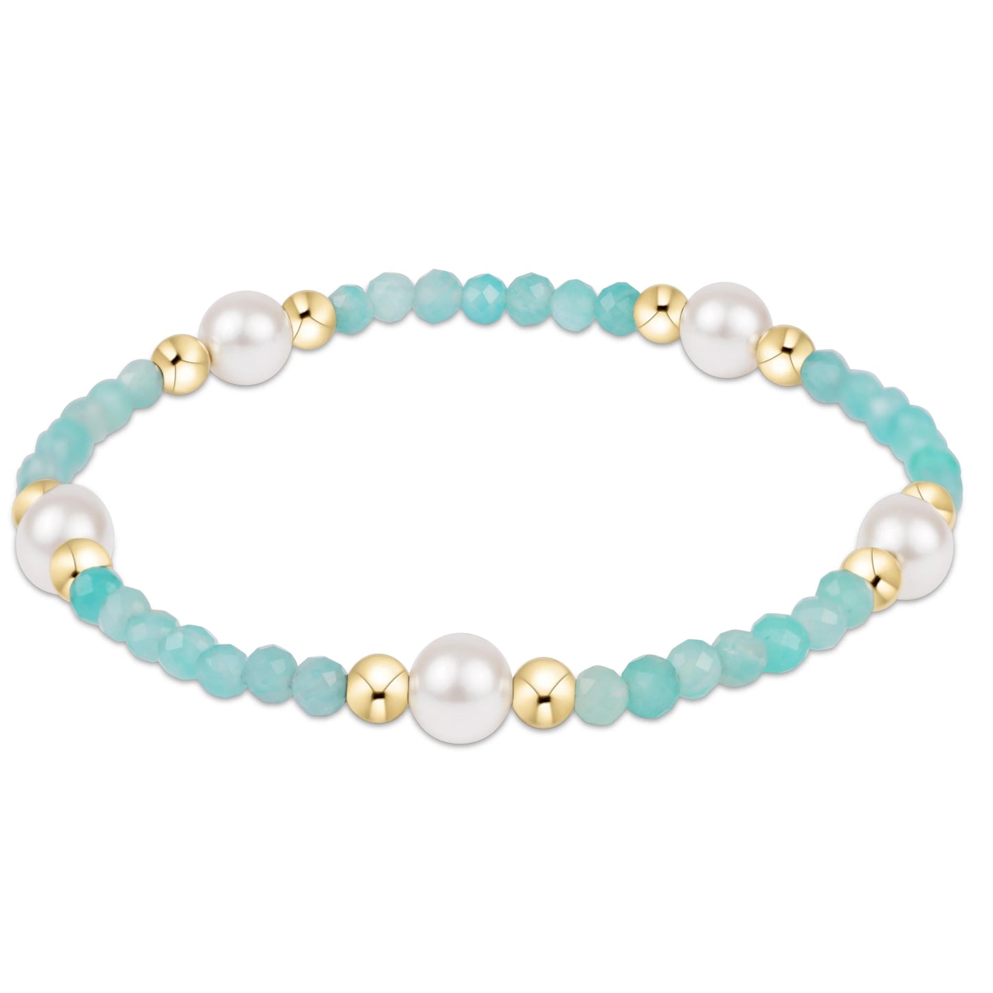 Purpose Pearl Gem Bead Bracelet