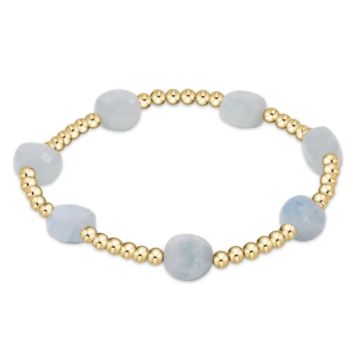 Admire Gold Bead Bracelet - Gemstone