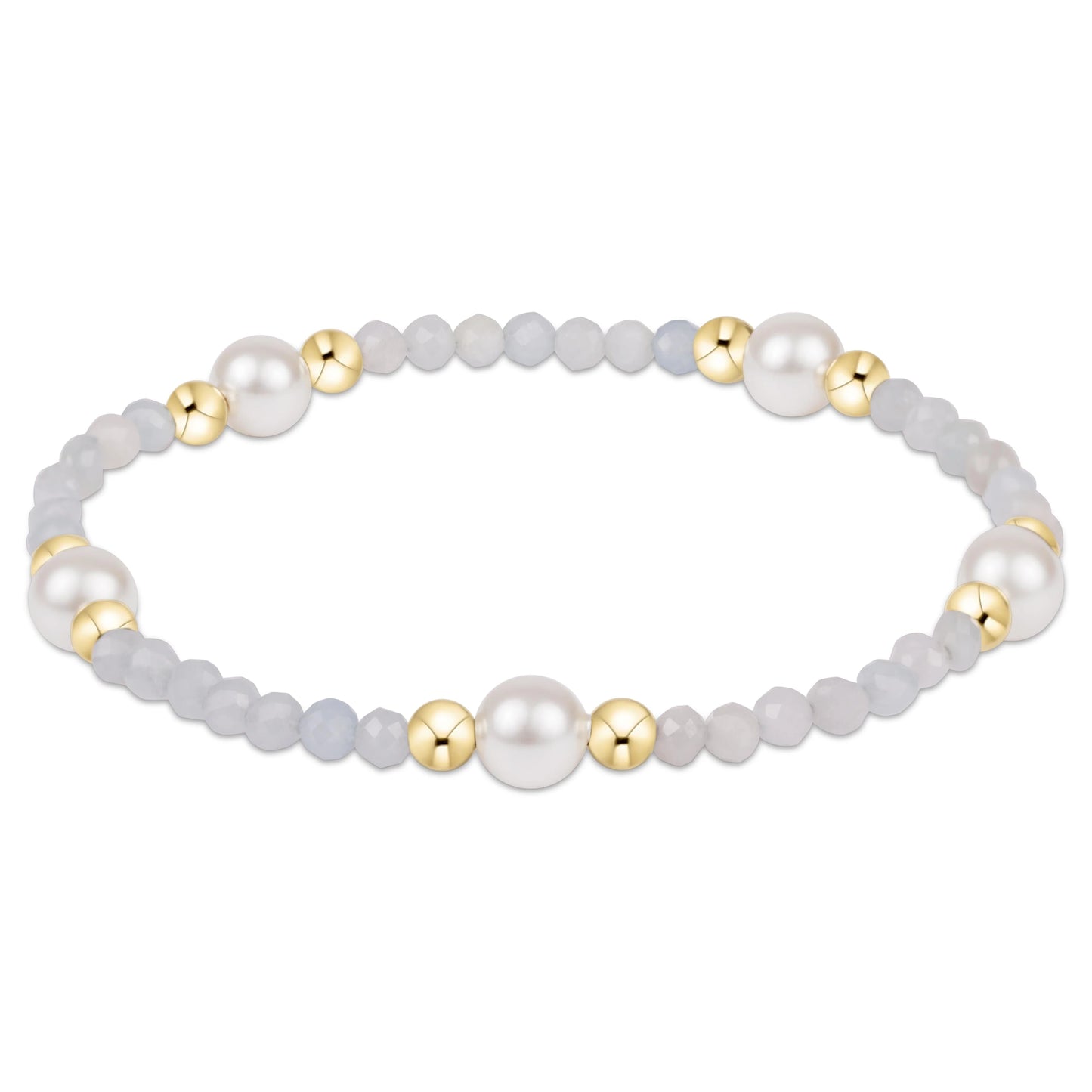 Purpose Pearl Gem Bead Bracelet