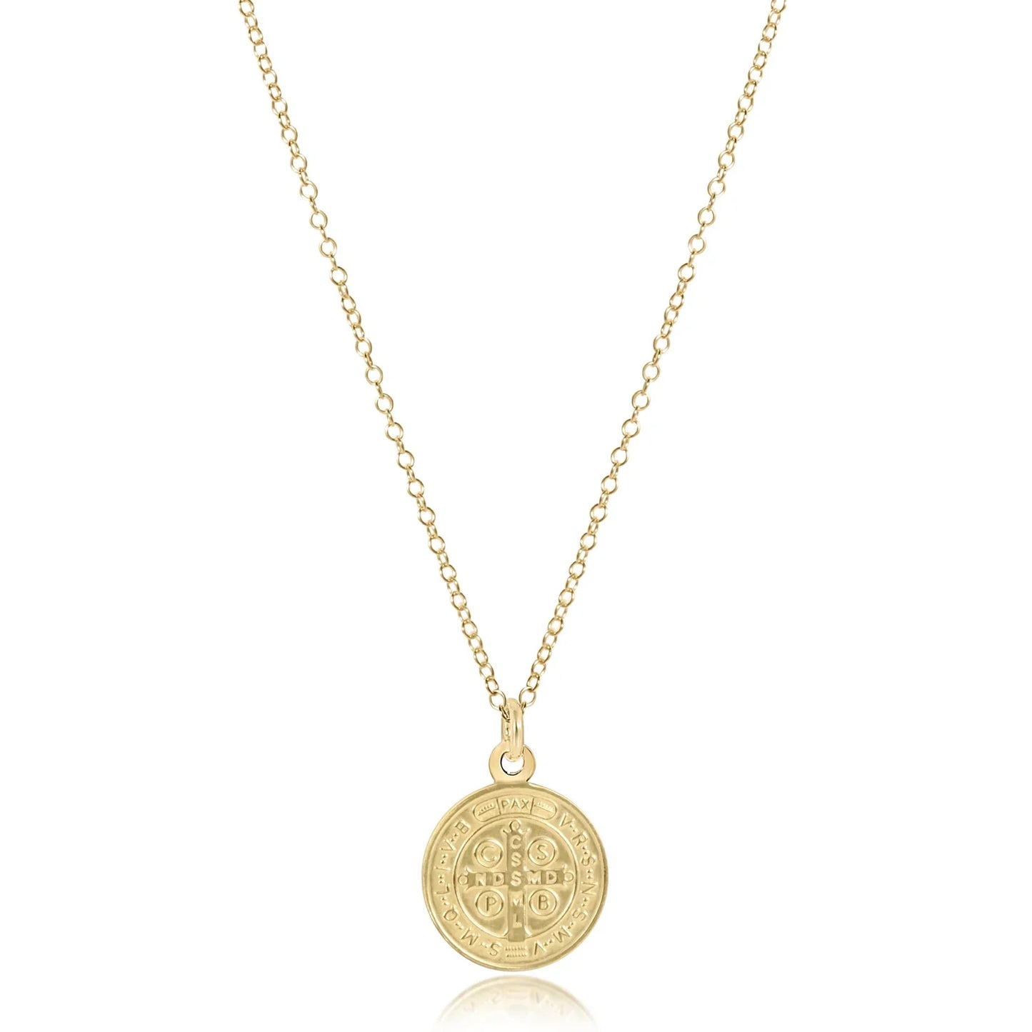 16" Blessing Disc Necklace