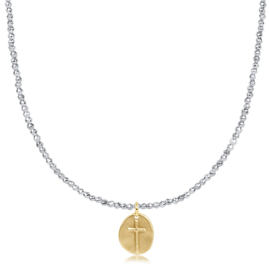 Bright Silver Faceted Hematite 2mm Inspire Choker