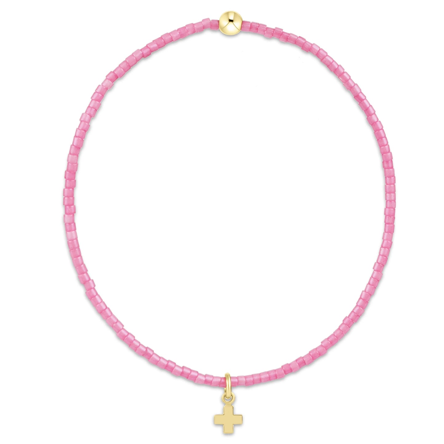 Hope Classic Signature Cross Charm Bracelet