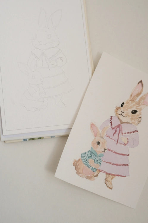 A Little Bit of Spring - Mini Watercoloring Book