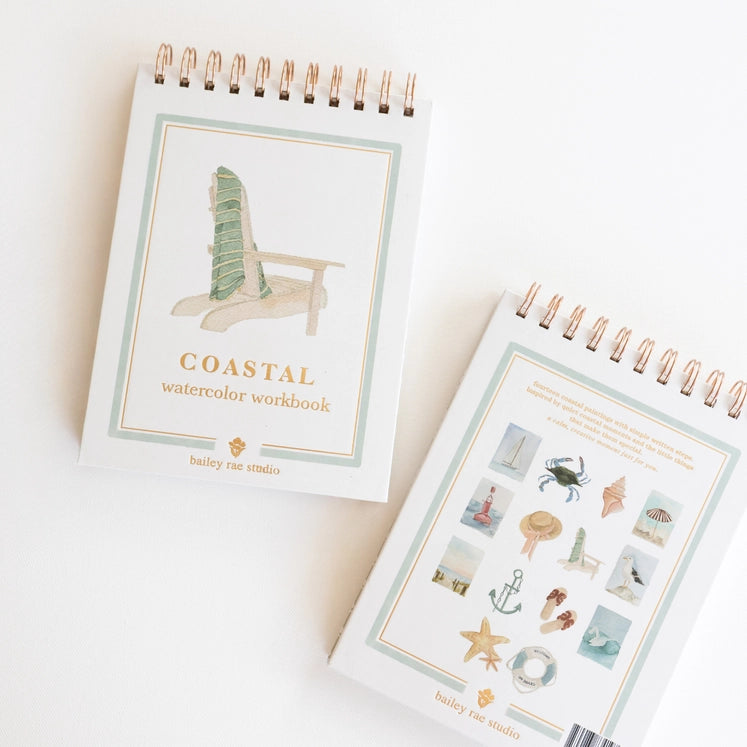 Coastal Watercolor Workbook