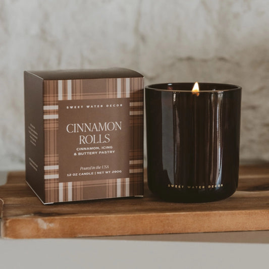 Cinnamon Rolls Boxed Candle