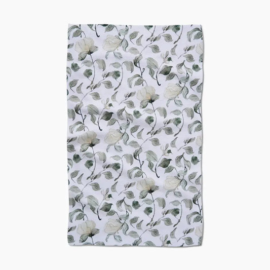 Spring Floral Blossoms Tea Towel