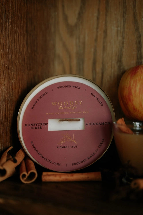 Honeycrisp Cider & Cinnamon Soy Candle