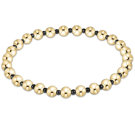 Faceted Hematite Grateful Bracelet