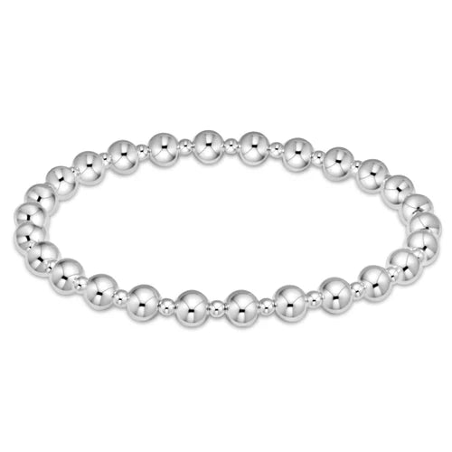 Classic Grateful Pattern Bracelet - Sterling Silver