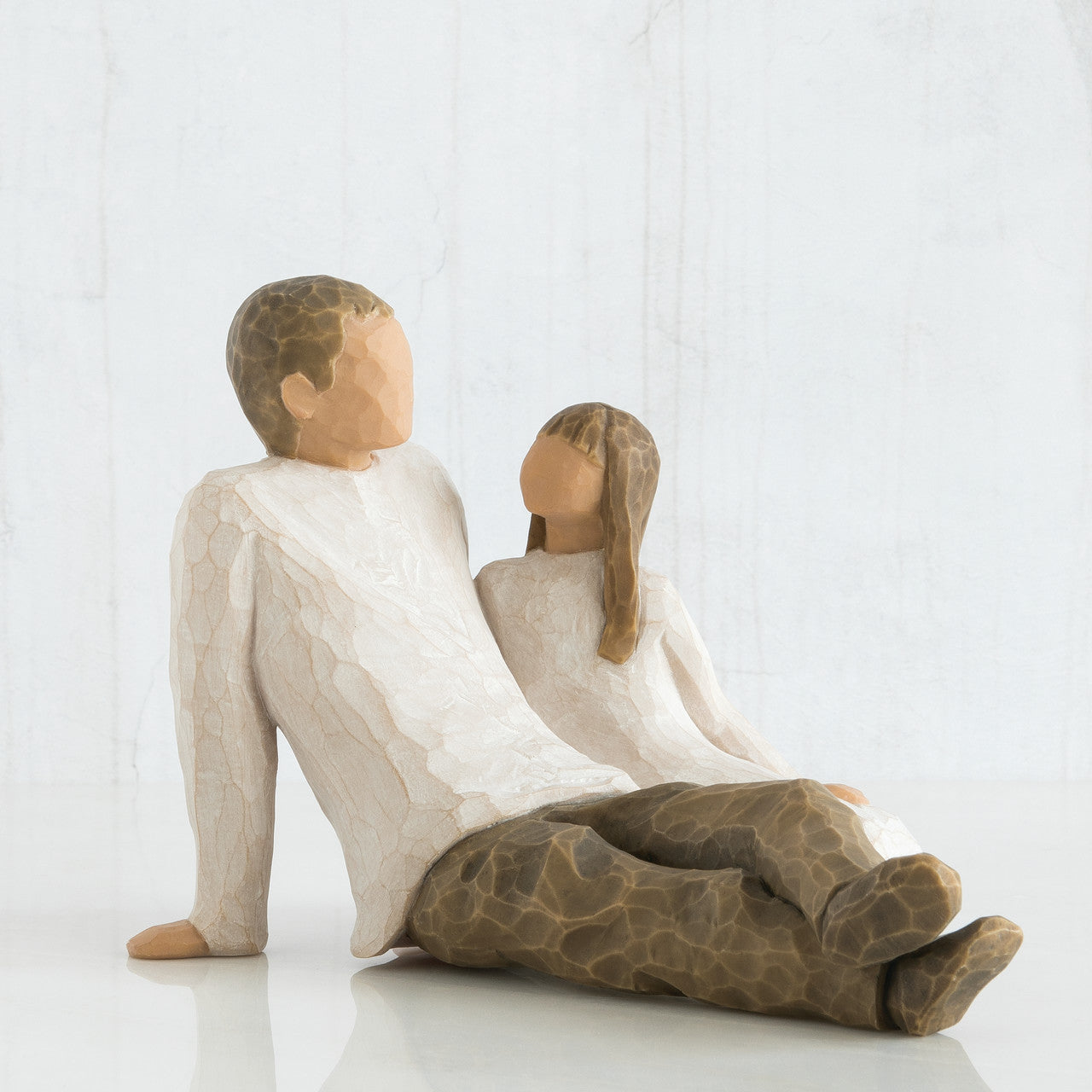 Father and Daughter Figurine